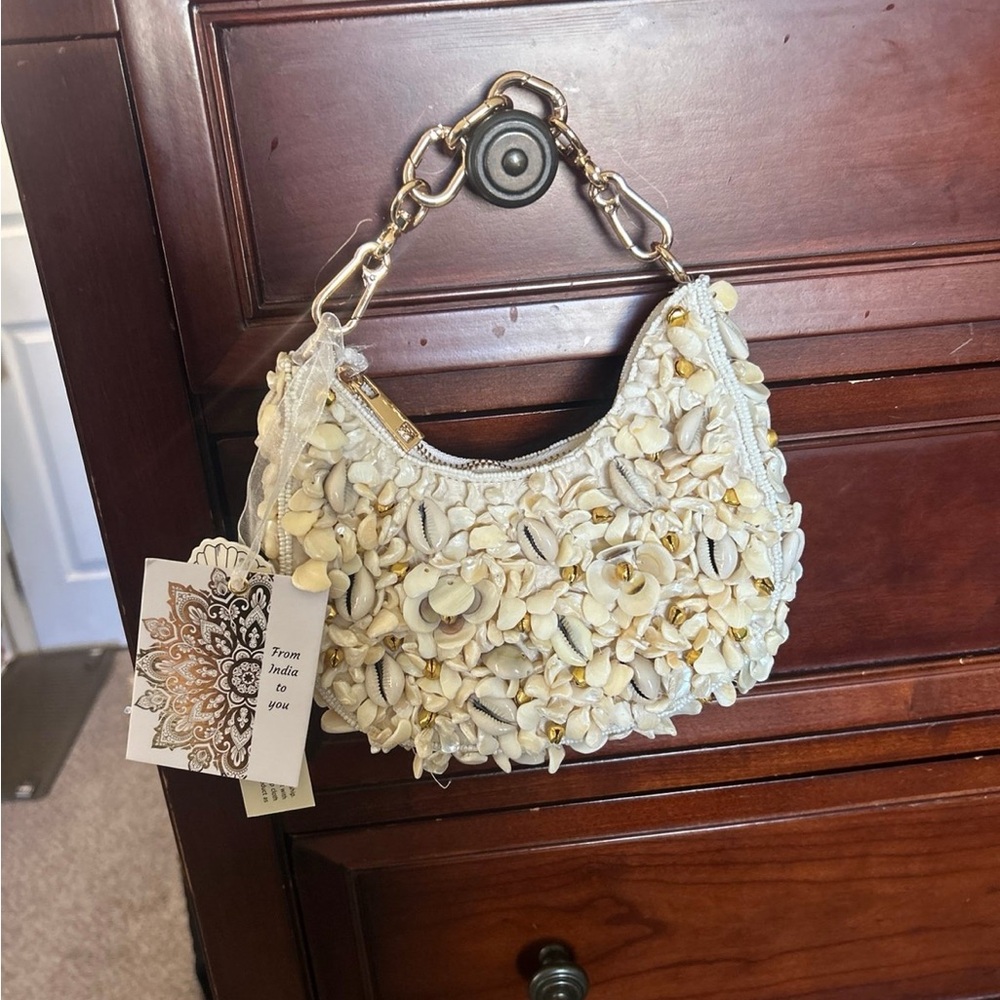 Sea Shell Viral Beaded bag